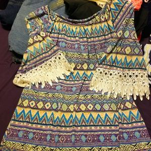 Tunic dress top.